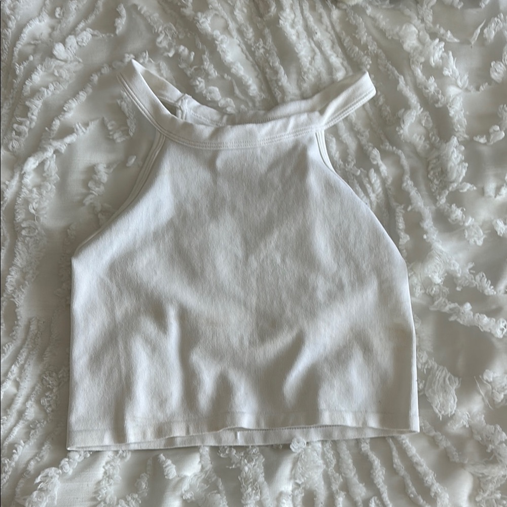 White Sleeveless Women's Top